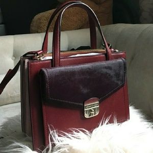 Kate Spad Zarinah Hyde Place Calf Hair Satchel